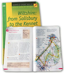 Jarrolds Short Walks Wiltshire: from Salisbury to the Kennet