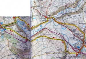 Map for Newcastle Emlyn and Cenarth
